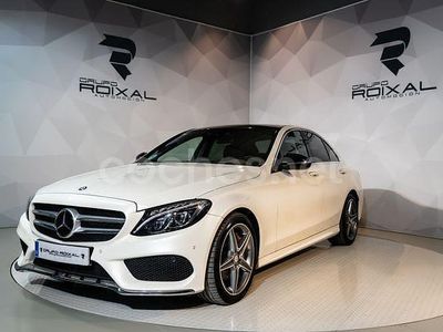 Blanco Usado 2015 Mercedes C250 AMG line Berlina | 18.999 € (Un poco caro)