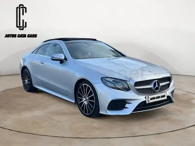 Usado Mercedes E350 299 CV (219 kW) 2019 Gris / plata Coupe
