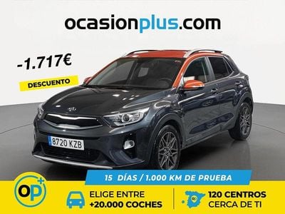 Usado Kia Stonic 120 CV (88 kW) 2019 Gris SUV
