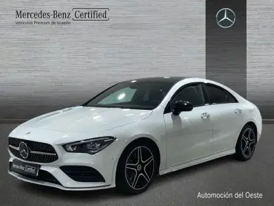 Usado Mercedes CLA200 163 CV (119 kW) 2023 Blanco digital Coupe