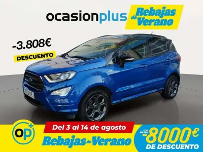 Usado Ford Ecosport ST-Line 140 CV (102 kW) 2018 Azul SUV