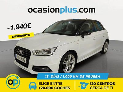 Usado Audi A1 S-Line 95 CV (69 kW) 2018 Blanco