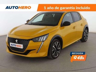 Usado Peugeot 208 GT-line 102 CV (75 kW) 2020 Amarillo Utilitario