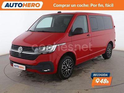 Rojo Usado 2021 VW Caravelle Trendline Monovolumen | 32.599 € (Precio justo)