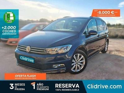 Azul Usado 2016 VW Touran Sport Monovolumen | 16.790 € (Precio justo)