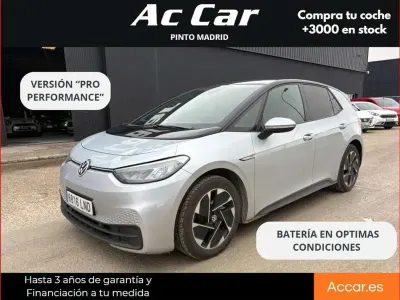 Begagnad VW ID.3 Pro 150 kW (204 HK) 2021 Grå Halvkombi