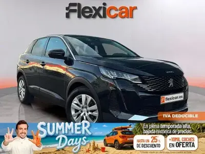 Usado Peugeot 3008 Active 130 CV (95 kW) 2022 Negro SUV