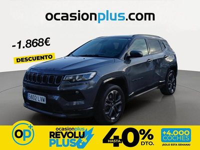 Usado Jeep Compass Limited 190 CV (139 kW) 2021 Gris SUV