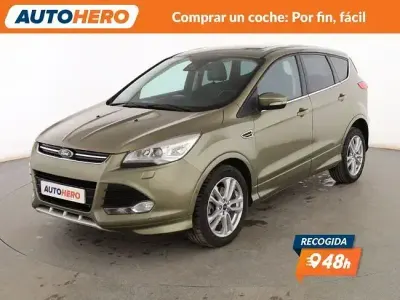 Usado Ford Kuga Titanium S 182 CV (133 kW) 2014 Verde SUV