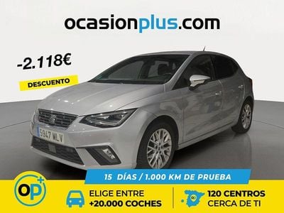 Usado Seat Ibiza FR 110 CV (80 kW) 2023 Gris Berlina