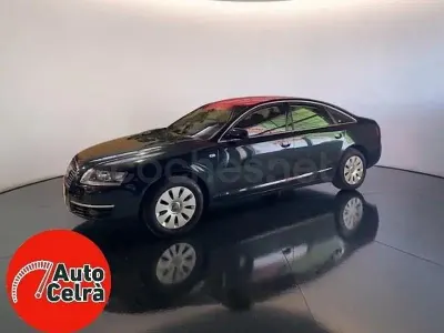 Usado Audi A6 170 CV (125 kW) 2004 Negro Berlina