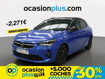 Begagnad Opel Corsa GS Line 100 HK (73 kW) 2021 Blå Sedan