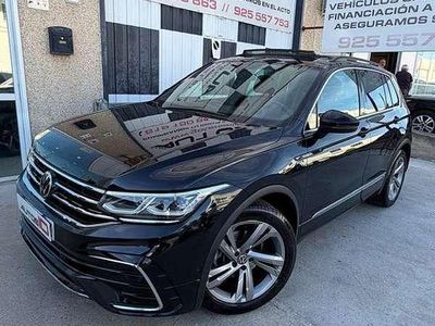 Usado VW Tiguan R-line 148 CV (108 kW) 2021 Negro SUV