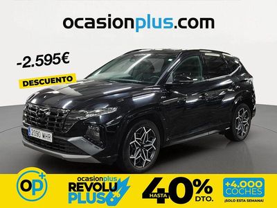 Usado Hyundai Tucson N Line 150 CV (110 kW) 2023 Negro SUV