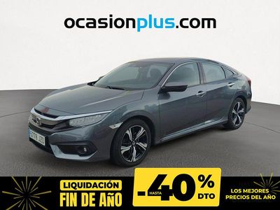 Gris Usado 2017 Honda Civic Executive Berlina | 19.890 € (Precio justo)