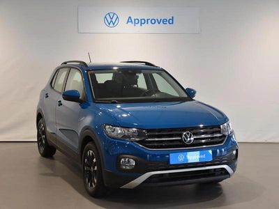 Usado VW T-Cross Advance 110 CV (80 kW) 2021 Azul SUV