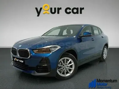 Begagnad BMW X2 Advantage 140 HK (102 kW) 2022 Blå SUV