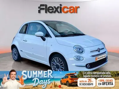 Usado Fiat 500 Lounge 69 CV (50 kW) 2017 Blanco Utilitario