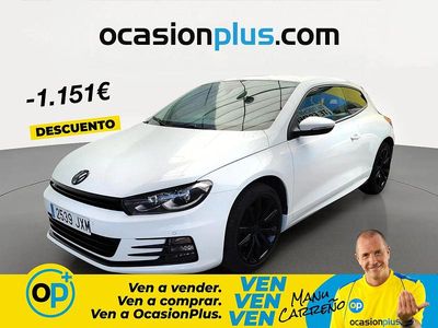 Begagnad VW Scirocco R-line 125 HK (91 kW) 2017 Vit Sportkupé