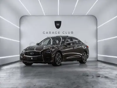 Usado Infiniti Q50 Premium 170 CV (125 kW) 2014 Marrón Berlina