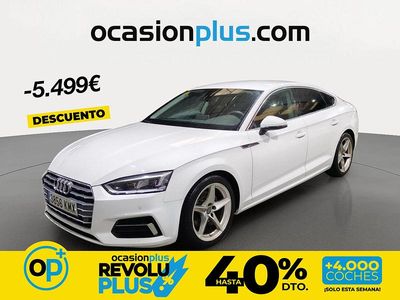 Usado Audi A5 Sport 150 CV (110 kW) 2018 Blanco Berlina
