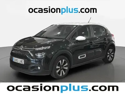 Usado Citroën C3 Feel 110 CV (80 kW) 2022 Negro Utilitario