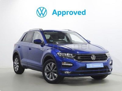 Usado VW T-Roc Advance 110 CV (80 kW) 2022 Azul SUV