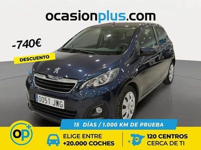 Azul Usado 2017 Peugeot 108 Active Utilitario | 6750 € (Precio justo)