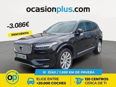 Negro Usado 2018 Volvo XC90 Inscription SUV | 33.950 € (Precio justo)