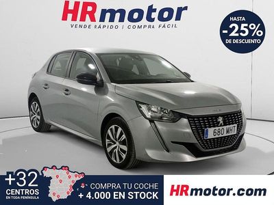 Usado Peugeot 208 Active 101 CV (74 kW) 2023 Gris Utilitario
