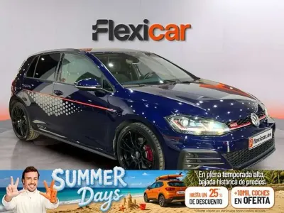 Usado VW Golf VII GTI 230 CV (169 kW) 2018 Azul Utilitario