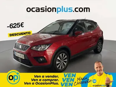 Usado Seat Arona Ecomotive 116 CV (85 kW) 2017 Rojo SUV