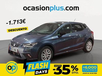 Usado Seat Ibiza FR 115 CV (84 kW) 2025 Gris Berlina