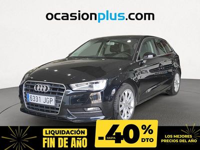 Negro Usado 2015 Audi A3 Advanced Plus Berlina | 17.200 € (Buen precio)