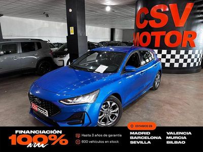 Azul Usado 2023 Ford Focus ST-Line Berlina | 16.650 € (Buen precio)