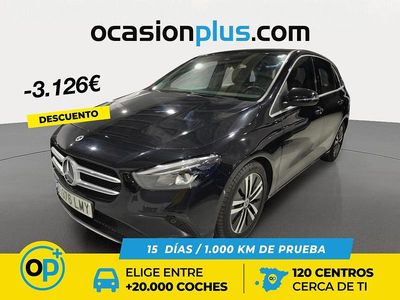 Usado Mercedes B180 116 CV (85 kW) 2021 Negro Monovolumen