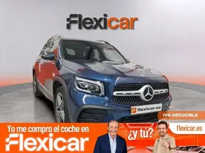 Usado Mercedes GLB200 150 CV (110 kW) 2021 Azul SUV