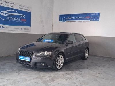Usado Audi A3 S-Line 105 CV (77 kW) 2008 Marrón Utilitario