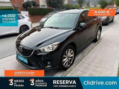 Usado Mazda CX-5 Luxury 150 CV (110 kW) 2014 Negro SUV