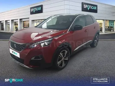 Usado Peugeot 3008 GT-line 130 CV (95 kW) 2019 Rojo SUV