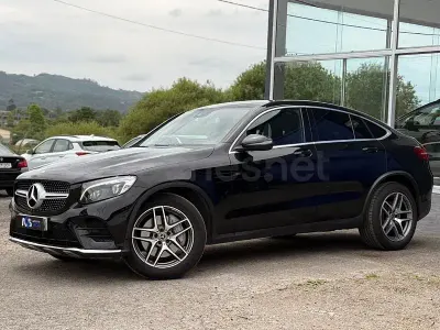 Usado Mercedes GLC220 170 CV (125 kW) 2018 Negro SUV