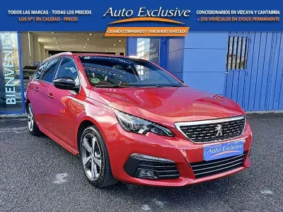 Begagnad Peugeot 308 SW GT-line 130 HK (95 kW) 2020 Röd Kombi