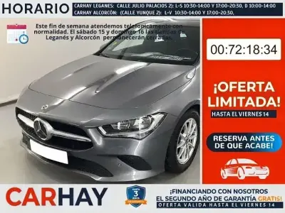 Usado Mercedes CLA180 116 CV (85 kW) 2022 Gris Coupe