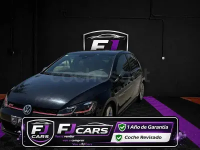 Usado VW Golf VII GTI 245 CV (180 kW) 2019 Negro Berlina