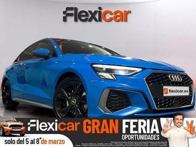 Usado Audi A3 150 CV (110 kW) 2021 Azul Berlina