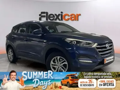 Usado Hyundai Tucson 132 CV (97 kW) 2017 Azul SUV