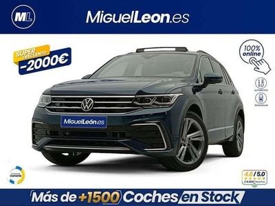 Begagnad VW Tiguan R-line 245 HK (180 kW) 2023 Blå SUV