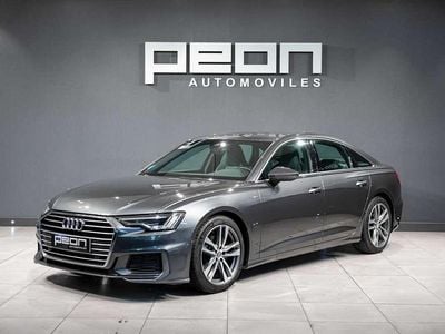 Usado Audi A6 Sport 204 CV (150 kW) 2019 Gris Berlina