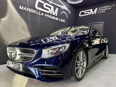 Usado Mercedes S450 367 CV (269 kW) 2018 Azul Berlina
