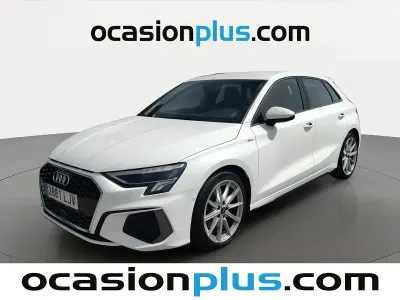 Usado Audi A3 Sportback S-Line 116 CV (85 kW) 2020 Blanco Utilitario
